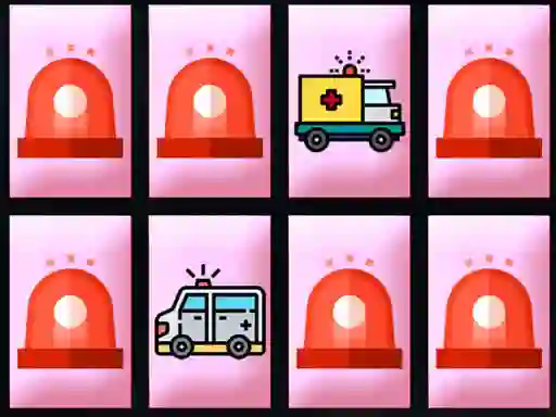 Spil Ambulance Trucks Memory online