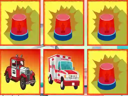 Spil Emergency Trucks Memory online