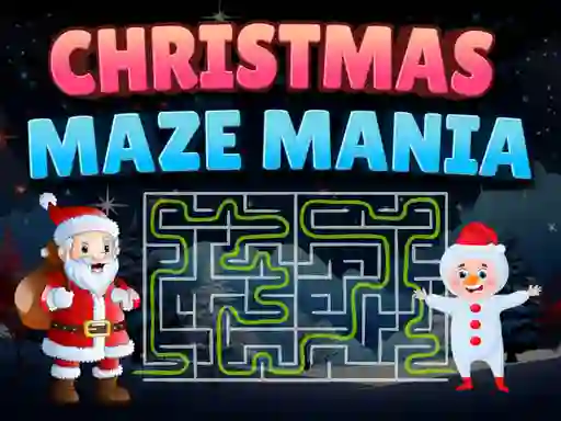 Spil Christmas Maze Mania online