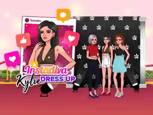 Spil Instadiva Kylie Dress Up online