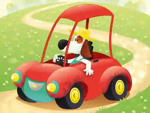 Spil Funny Animal Ride Difference online