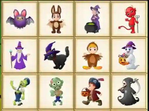 Spil Halloween Board Puzzles online