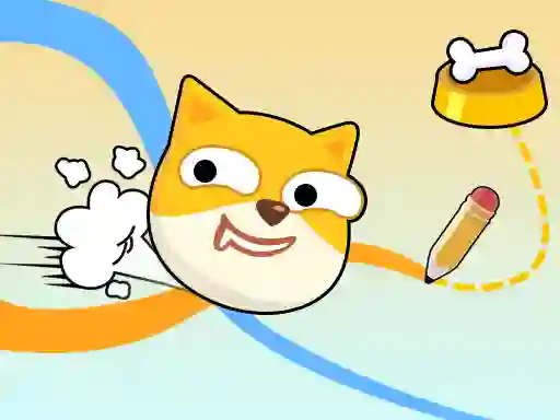 Spil Doge Rush Draw Home Puzzle online