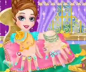 Spil Ice Princess Nail Design online