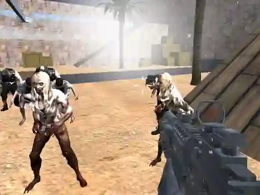 Spil Combat Strike Zombie Survival Multiplayer online