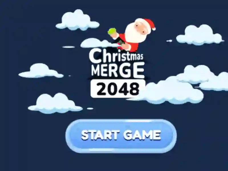 Spil Christmas Merge 2048 online