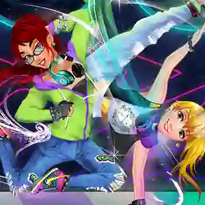 Spil BFF street dancing online