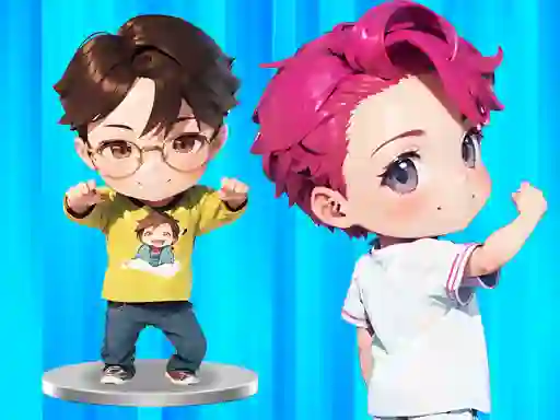 Spil BTS Chibi Claw Machine online