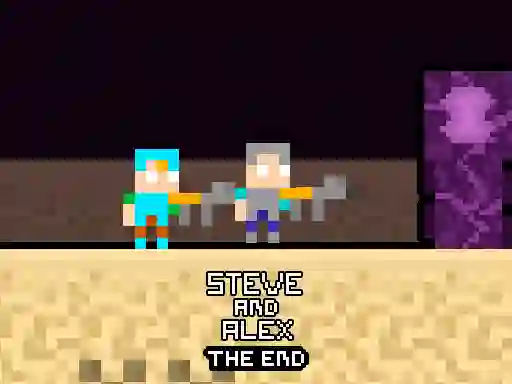 Spil Steve and Alex TheEnd online