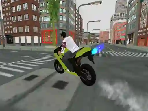 Spil Heavy Bikes City Parking Game 3D online