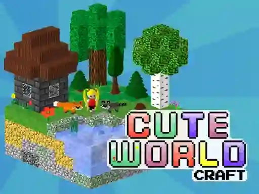 Spil Cute World Craft online