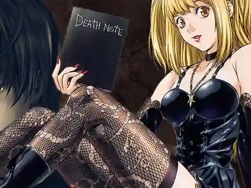 Spil Death Note Anime Jigsaw Puzzle Collection online