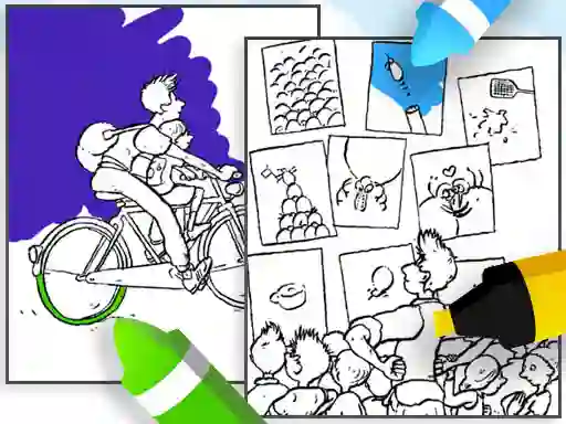 Spil Coloring Book for Adults online