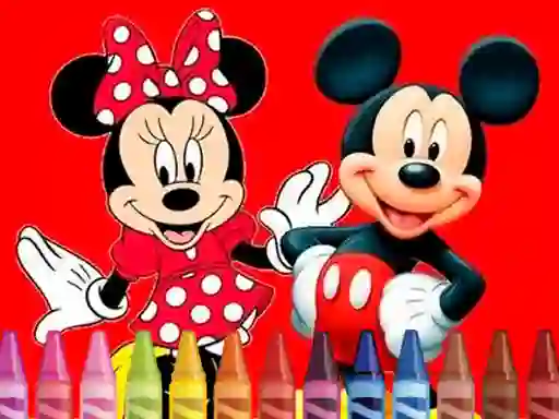 Spil Mickey Mouse Coloring online