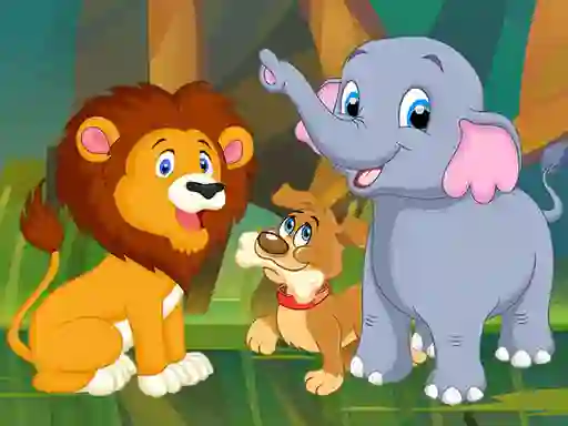 Spil Animal Puzzles online