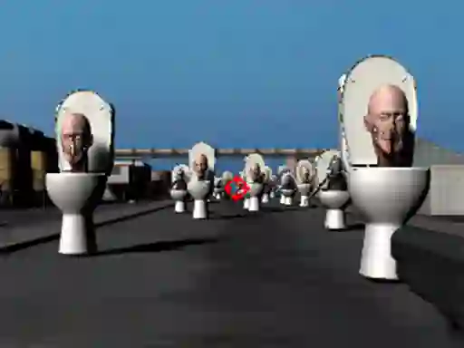 Spil Hunt Skibidi Toilet online