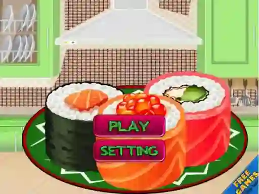 Spil Sushi Roll 3D Cool online