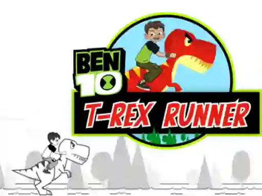 Spil Ben 10 T-Rex Runner online