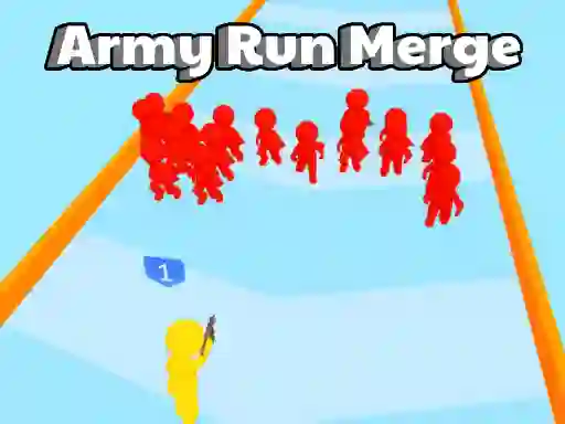 Spil Army Run Merge online