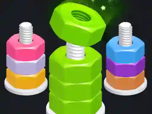 Spil Nuts Puzzle: Color Sort online