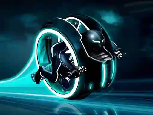 Spil Cyber Tron biker online