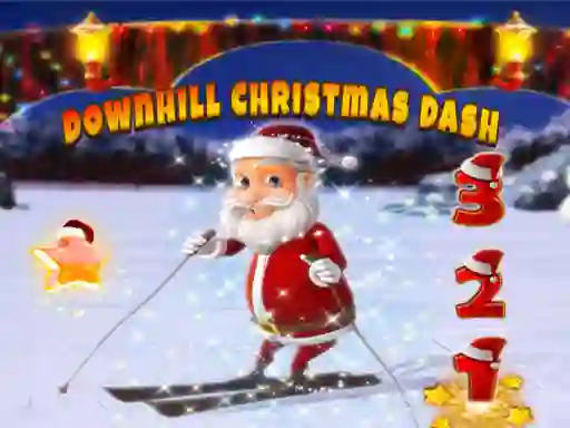 Spil Downhill Christmas Dash online