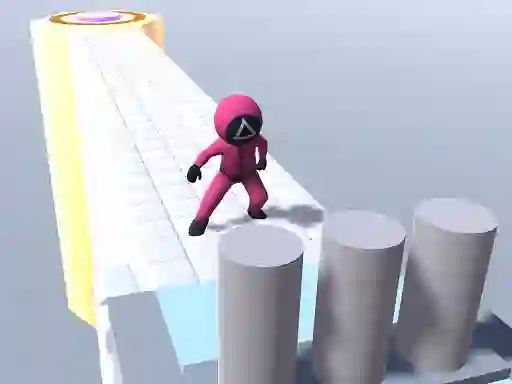 Spil Squid Gamer Runner Obstacle online