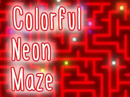 Spil Colorful Neon Maze online