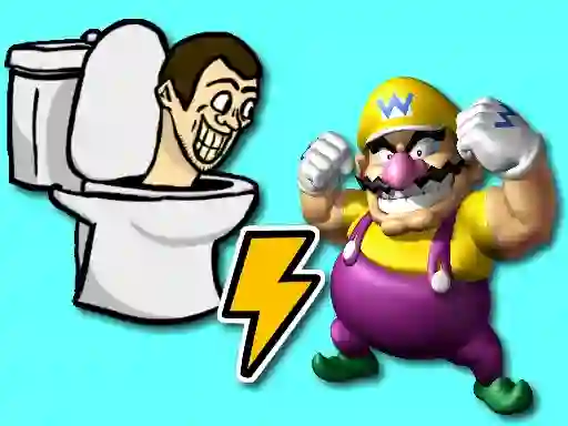 Spil Skibidi Toilet vs Wario online