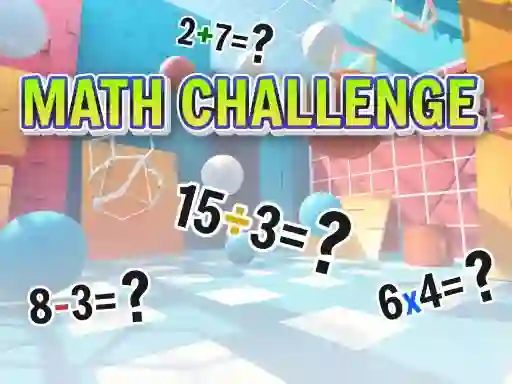 Spil Math challenge online