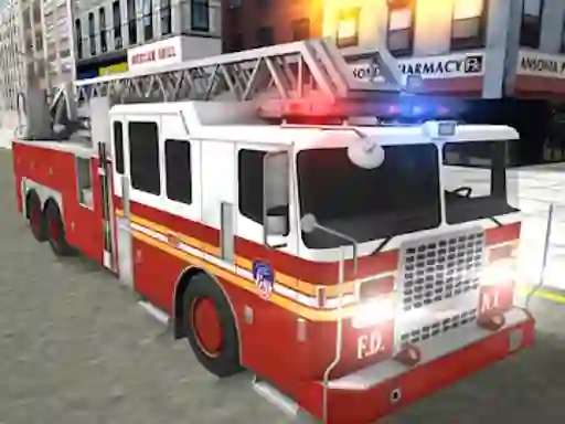 Spil Real Truck Fire Drive Sim online