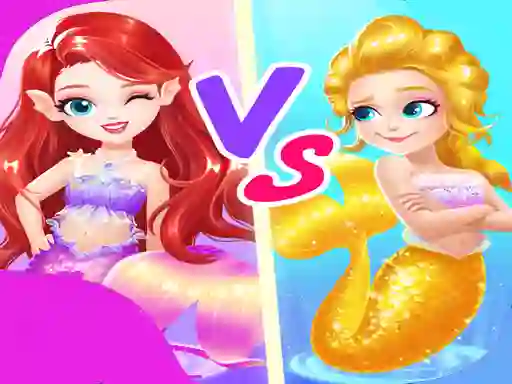 Spil Mermaid Paper Doll Dress Up online