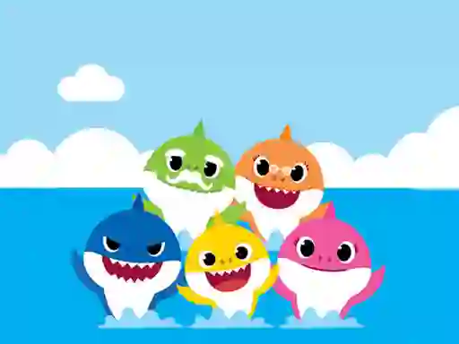 Spil Baby Shark Coloring online