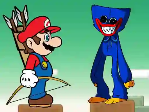 Spil Mario vs Huggy Wuggy online