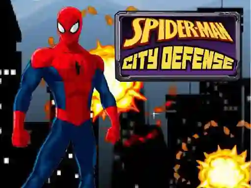 Spil Spiderman City Defense online