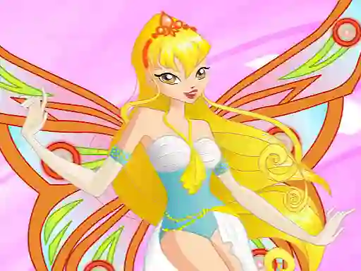 Spil Stella Beauty Fairy Dress Up online