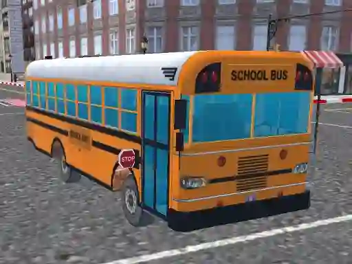 Spil Bus School Park Driver online