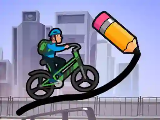 Spil Draw The Bike Bridge online