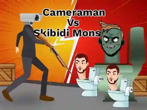 Spil Cameraman vs Skibidi Monster: Fun Battle online