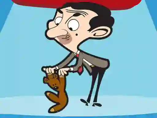 Spil Mr Bean Jigsaw online