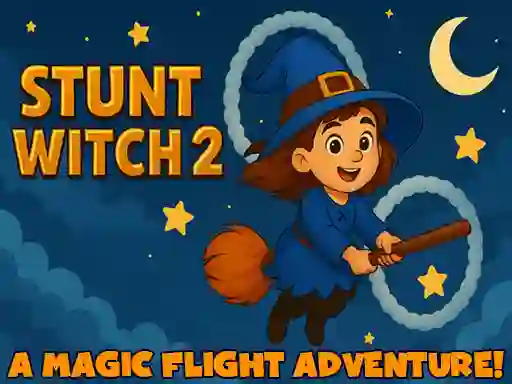 Spil Stunt Witch 2 online