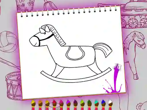 Spil Coloring Book: Toy Shop online