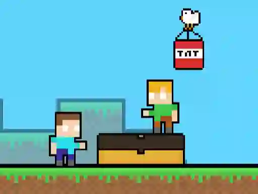 Spil MCraft TNT 2 Player Game online