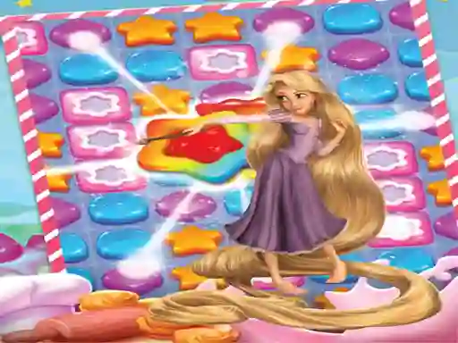 Spil Play Rapunzel Sweet Matching Game online