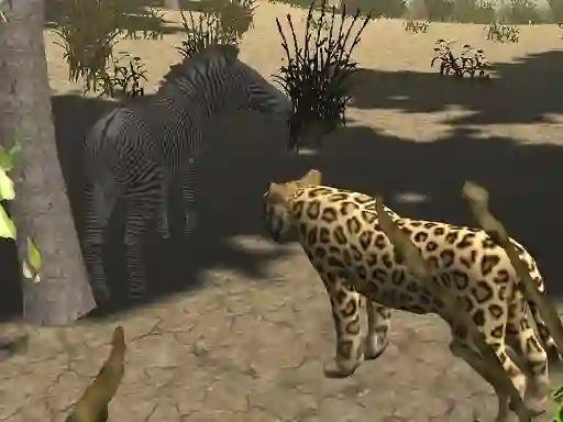 Spil African Cheetah Hunting Simulator online