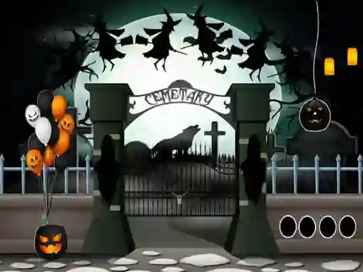 Spil Halloween Cemetery Escape 2 online