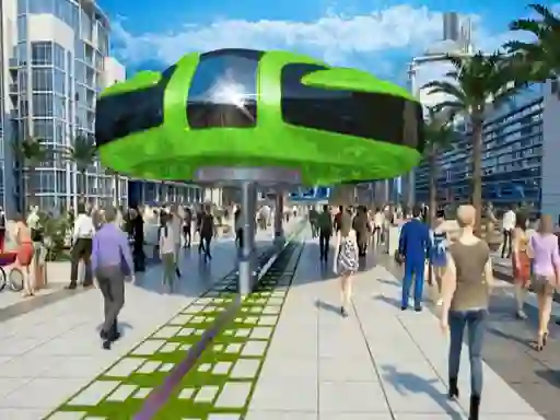 Spil Gyroscopic Elevated Bus Simulator Public Transport online