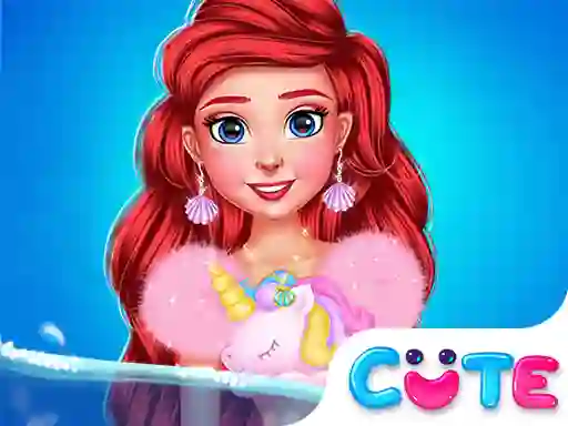 Spil Princess Turned Into Mermaid online