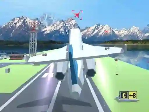 Spil Polygon Flight Simulator online