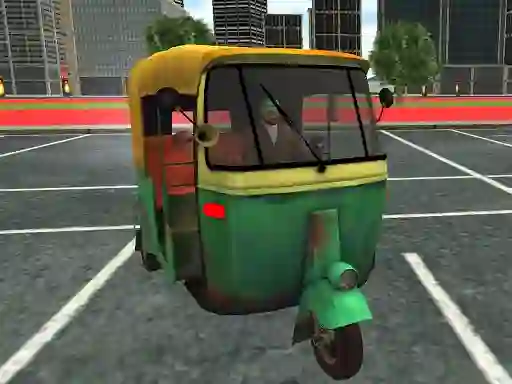 Spil TukTuk Rickshaw City Driving Sim online